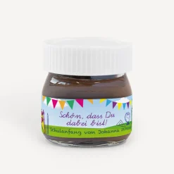 Gastgeschenk Mini Nutella "Zuckertüte"