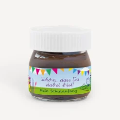 Gastgeschenk Mini Nutella "Zuckertüte"