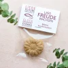 Gastgeschenk Samenbombe Konfirmation Mädchen + Etikett Liebe Glaube Weisheit
