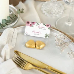 Gastgeschenk Tüte transparent mit Etikett "Bohemian Summer"