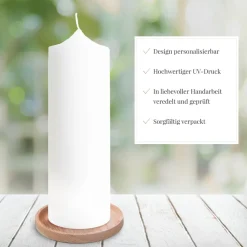 Geburtstagskerze Blumengruß