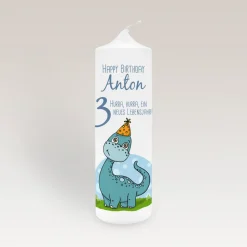 Geburtstagskerze Kleiner Dino