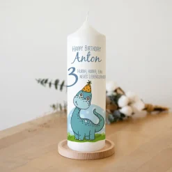 Geburtstagskerze Kleiner Dino