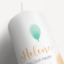 Geburtstagskerze Luftballons