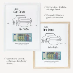 Geldgeschenk Auto Gute Fahrt