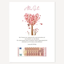 Geldgeschenk Erste Million 