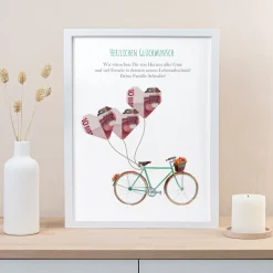 Geldgeschenk Fahrrad