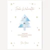 Geldgeschenk Weihnachten Tannenbaum Modern