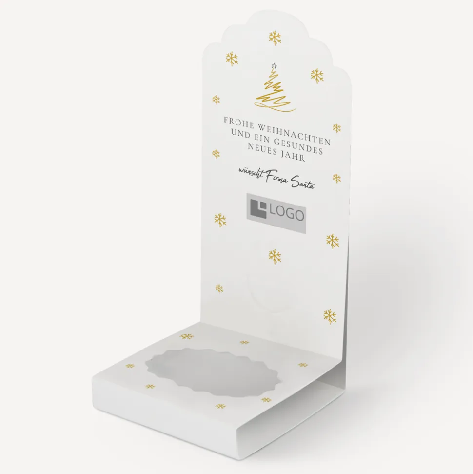 Geschenkaufsteller für Süßes "Kleine Tanne"