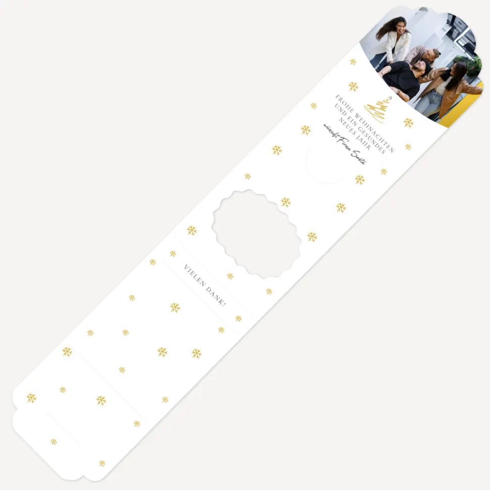 Geschenkaufsteller für Süßes "Kleine Tanne"