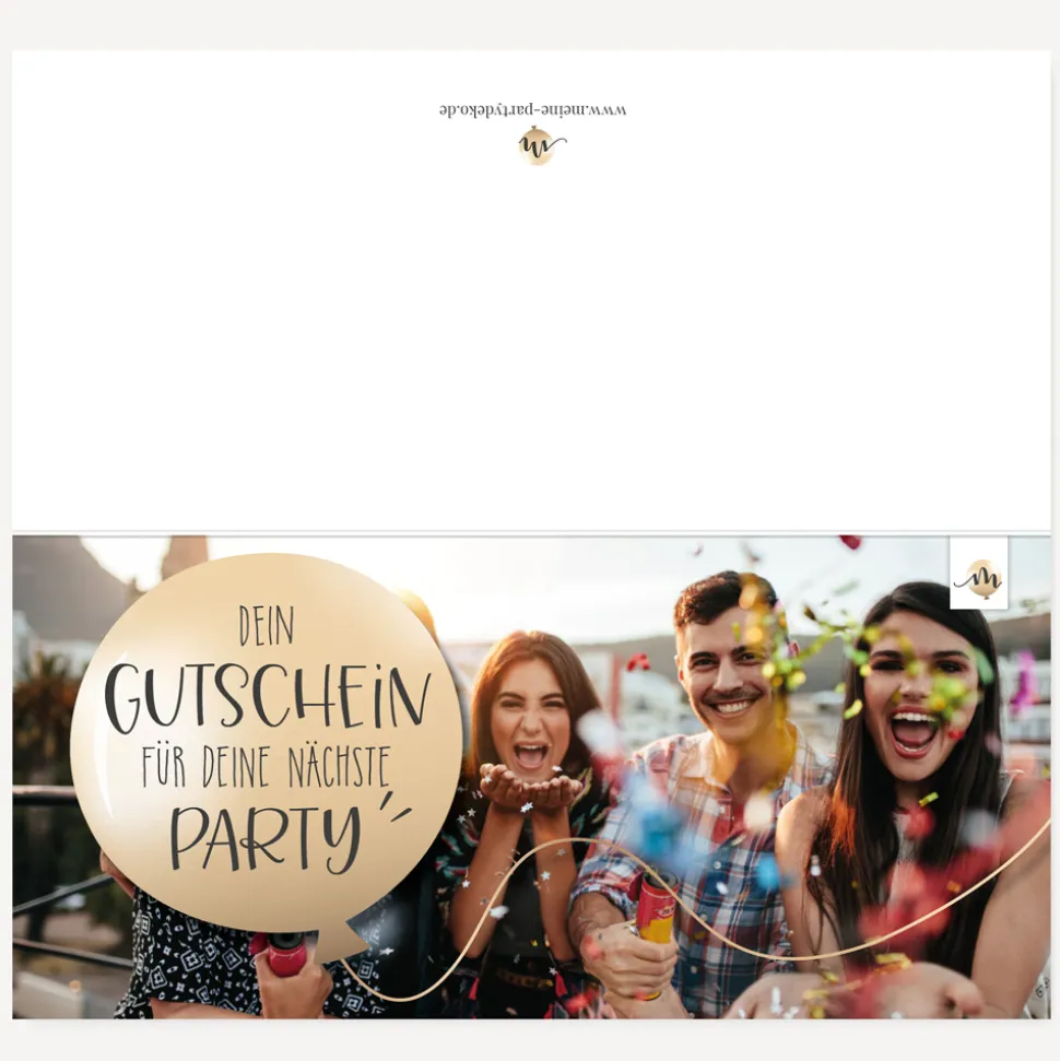 Geschenkgutschein zum Ausdrucken zu Hause