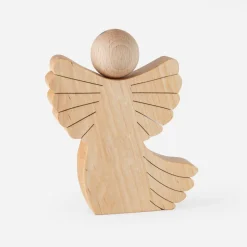 Geschenk Schutzengel aus Holz groß