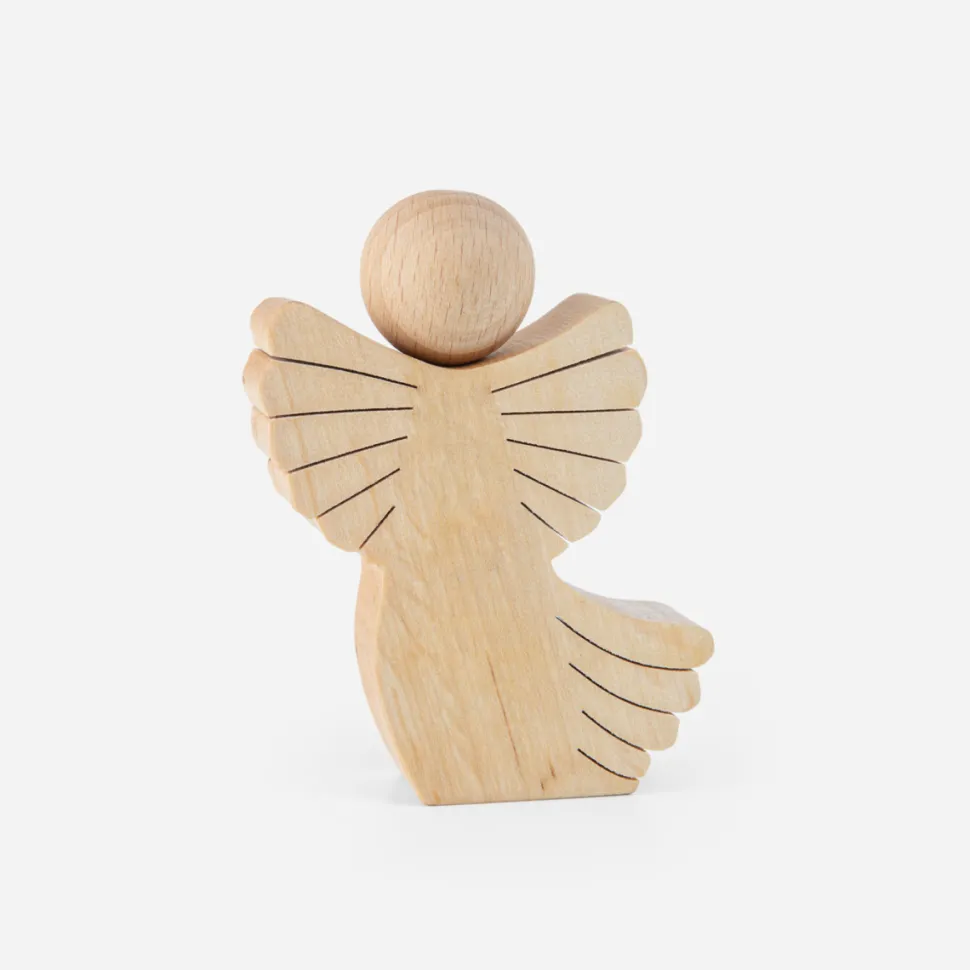 Geschenk Schutzengel aus Holz klein
