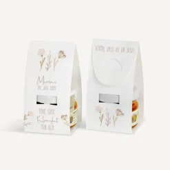 Geschenktäschchen mit Blütenhonig "Natur"