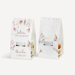 Geschenktäschchen mit Blütenhonig 