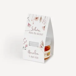 Geschenktäschchen mit Blütenhonig 
