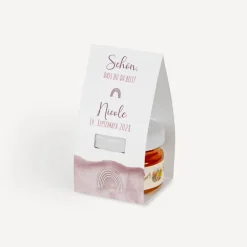 Geschenktäschchen mit Blütenhonig 