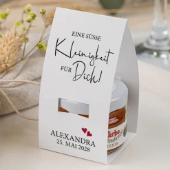 Geschenktäschchen mit Blütenhonig 