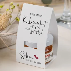 Geschenktäschchen mit Blütenhonig 