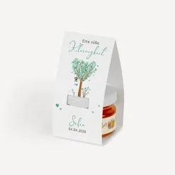 Geschenktäschchen mit Blütenhonig