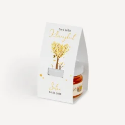 Geschenktäschchen mit Blütenhonig