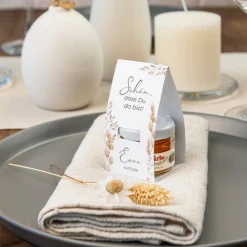 Geschenktäschchen mit Blütenhonig
