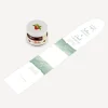 Geschenktäschchen mit Erdbeer Konfitüre "Aquarell mit Zweig grün"