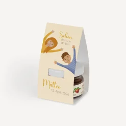 Geschenktäschchen mit Erdbeer Konfitüre