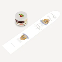 Geschenktäschchen mit Erdbeer Konfitüre 