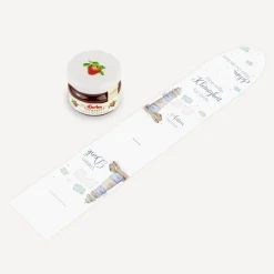 Geschenktäschchen mit Erdbeer Konfitüre 