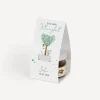 Geschenktäschchen mit Erdbeer Konfitüre "Baum Herzen"