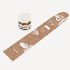 Geschenktäschchen mit Nutella "Vintage Spitze"