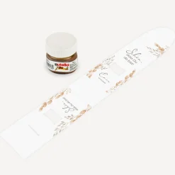 Geschenktäschchen mit Nutella "Trockengras"
