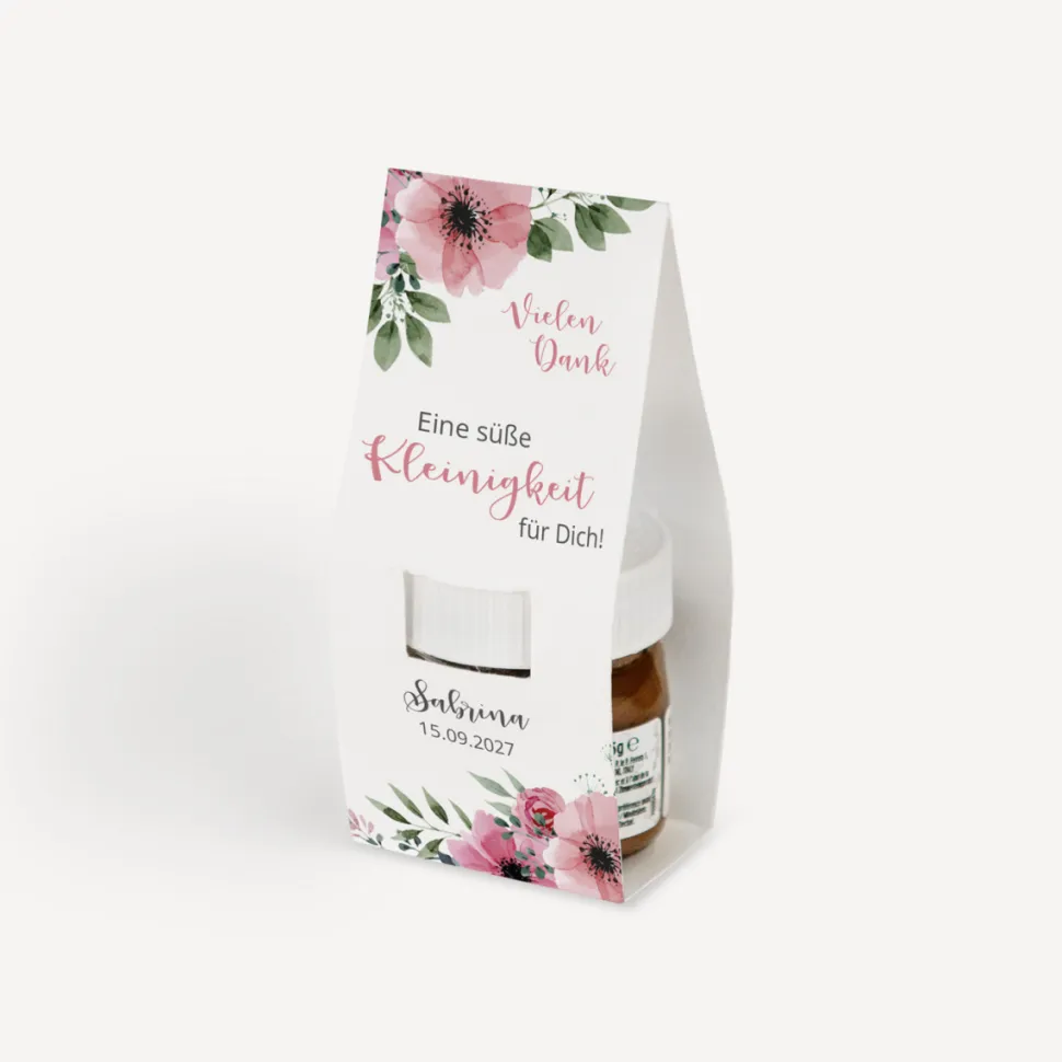 Geschenktäschchen mit Nutella "Bohemian Summer"