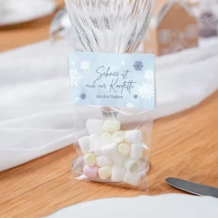Geschenktütchen Weihnachten + Etikett