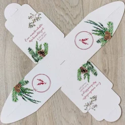 Geschenkverpackung Weihnachten "Christbaumkugel"