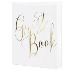 Gästebuch "Kalligraphie" gold