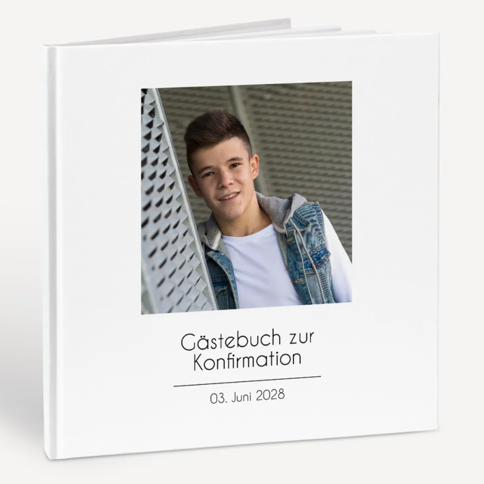 Gästebuch Konfirmation "Polaroid"