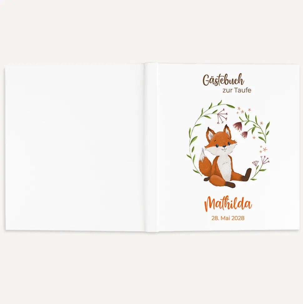 Gästebuch Taufe "Fuchs"