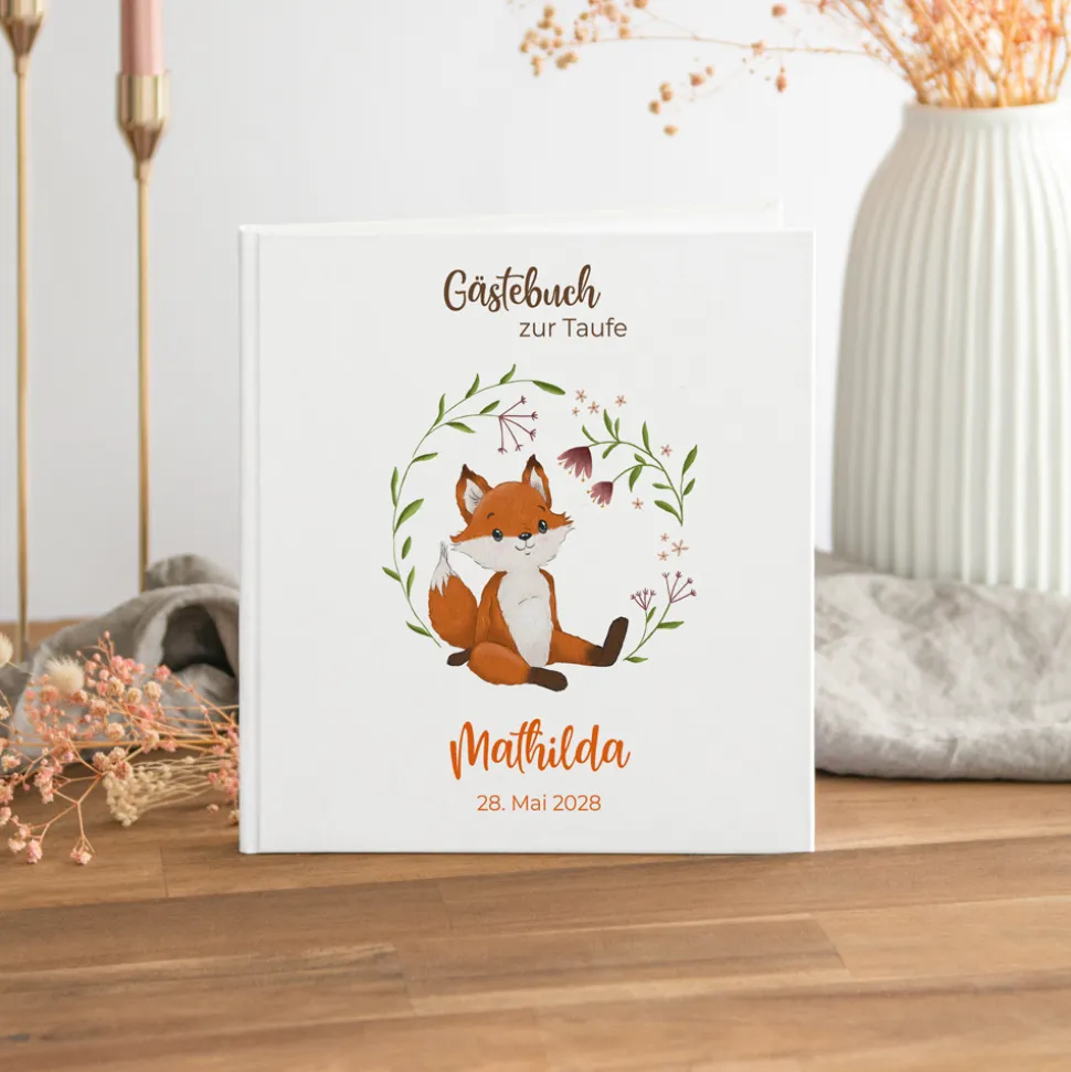 Gästebuch Taufe "Fuchs"