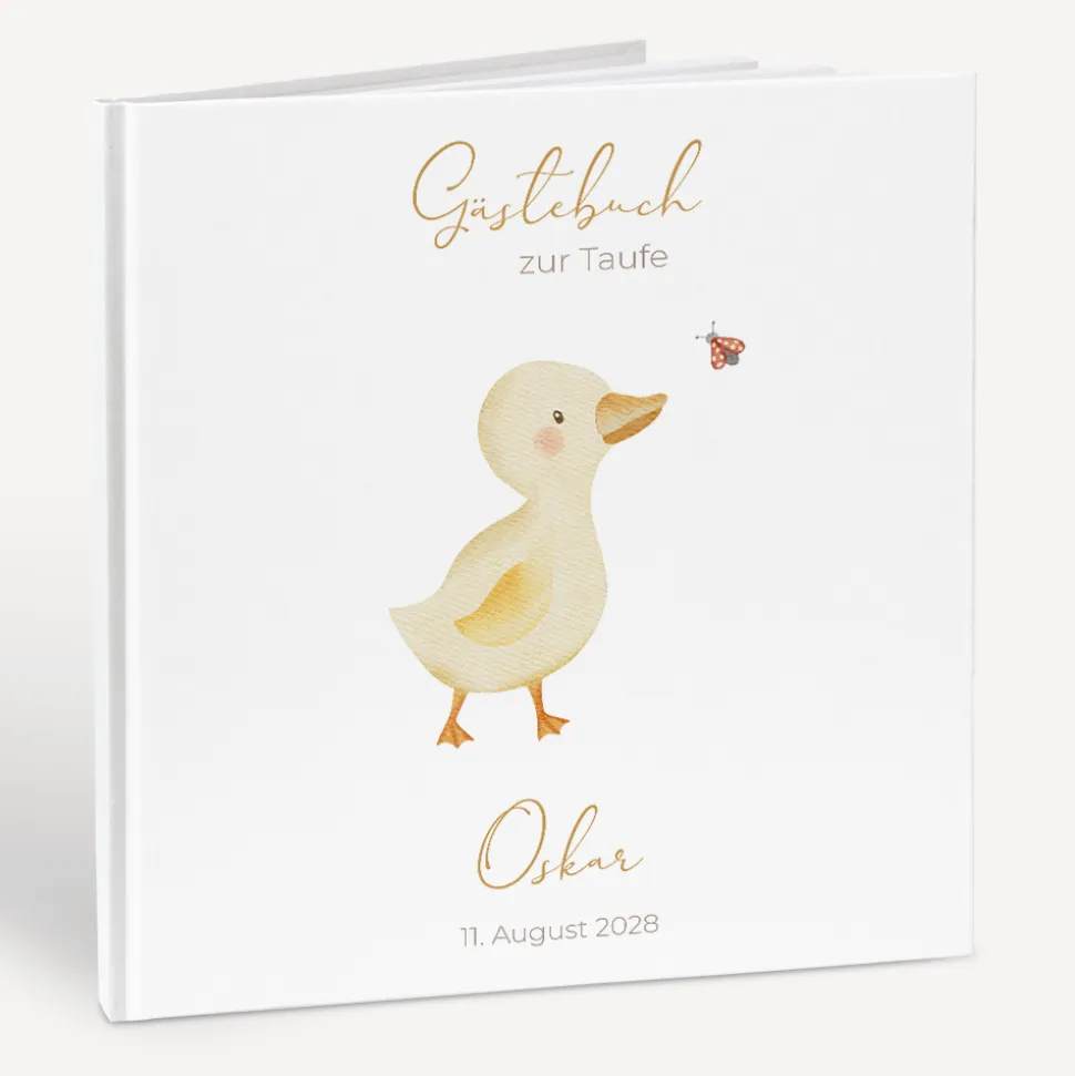 Gästebuch Taufe "Kleine Ente"
