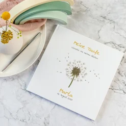 Gästebuch Taufe "Pusteblume"