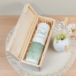 Kerzenbox Holz 