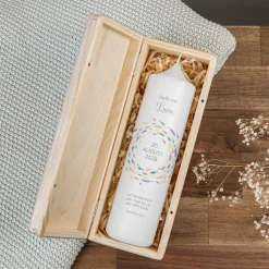 Kerzenbox Holz 