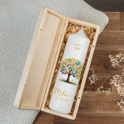 Kerzenbox Holz 