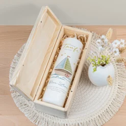 Kerzenbox Holz 