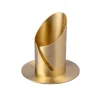 Kerzenständer für schmale Kerze Ø 4 cm gold