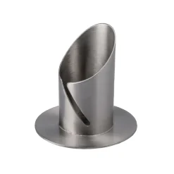 Kerzenständer für schmale Kerze Ø 4 cm silber