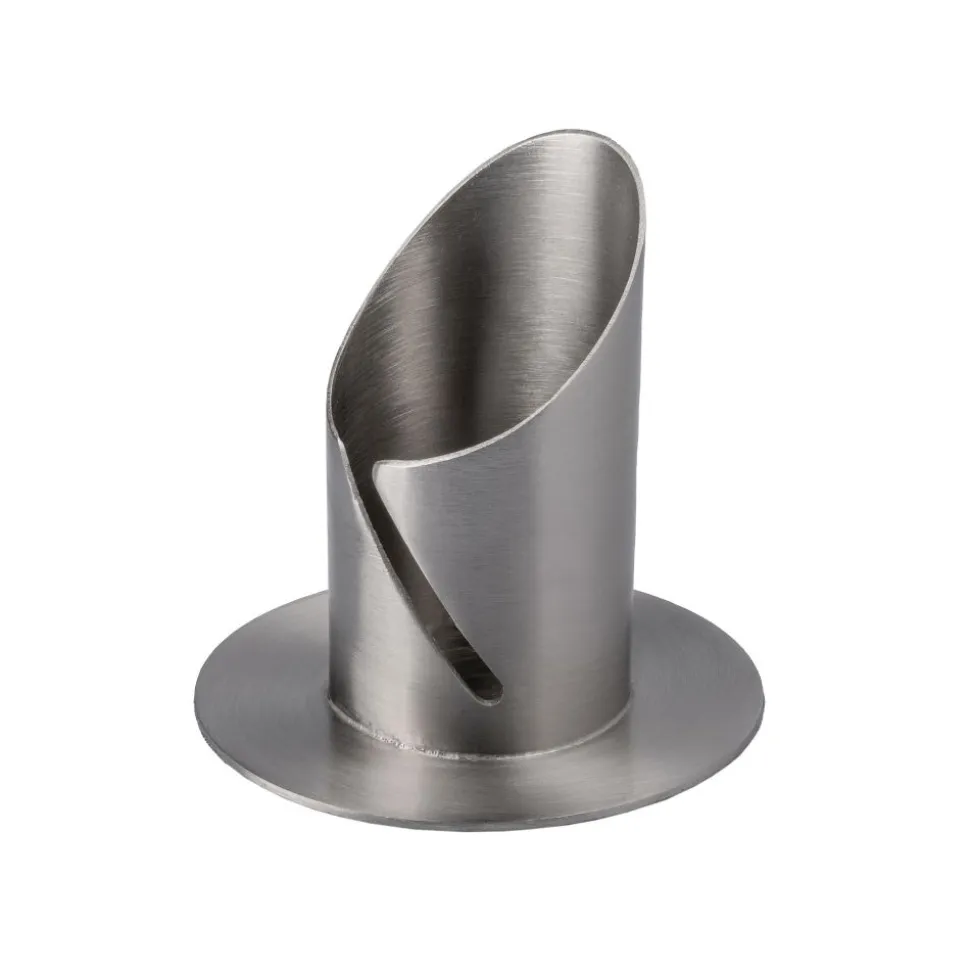 Kerzenständer für schmale Kerze Ø 4 cm silber