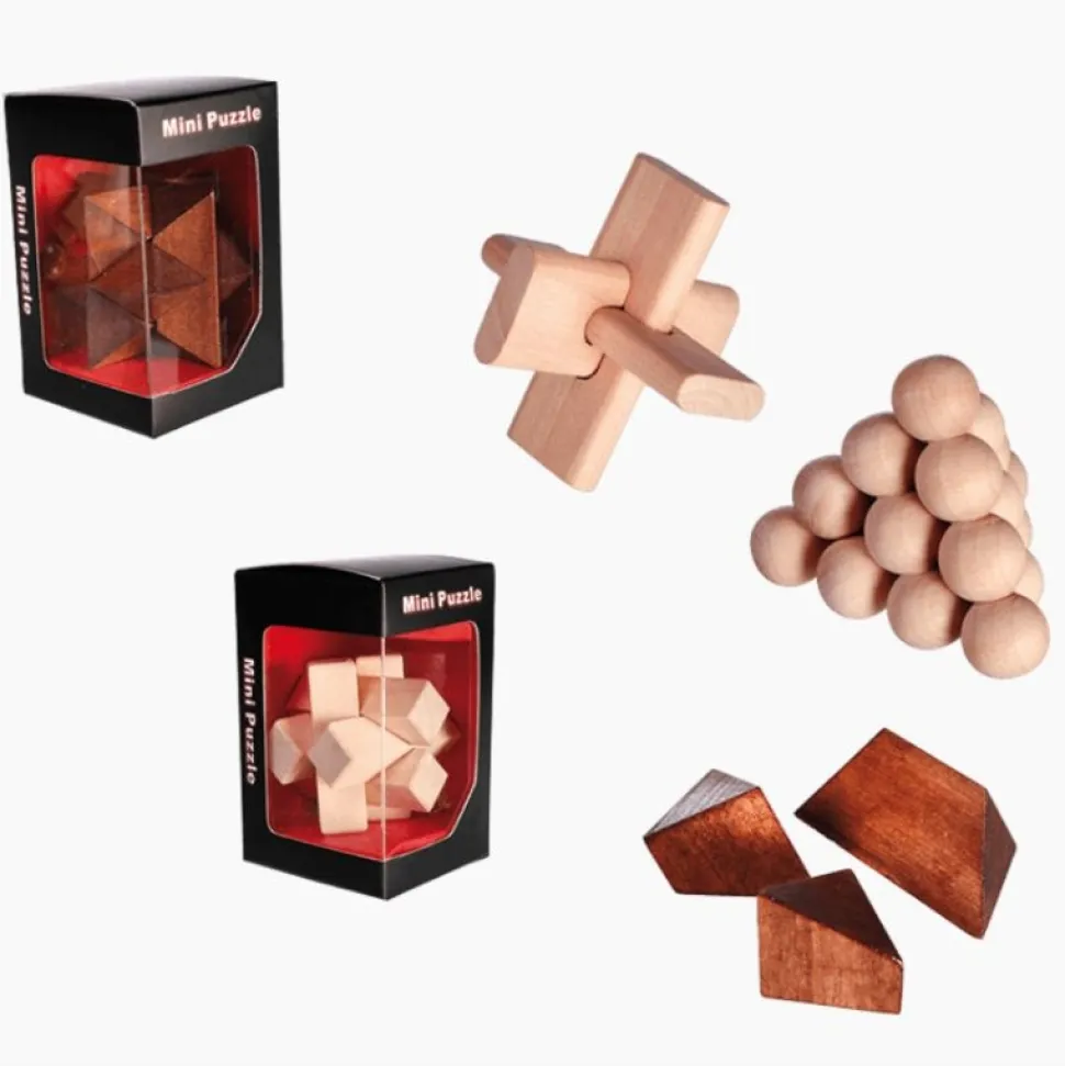 Knobelspiel aus Holz